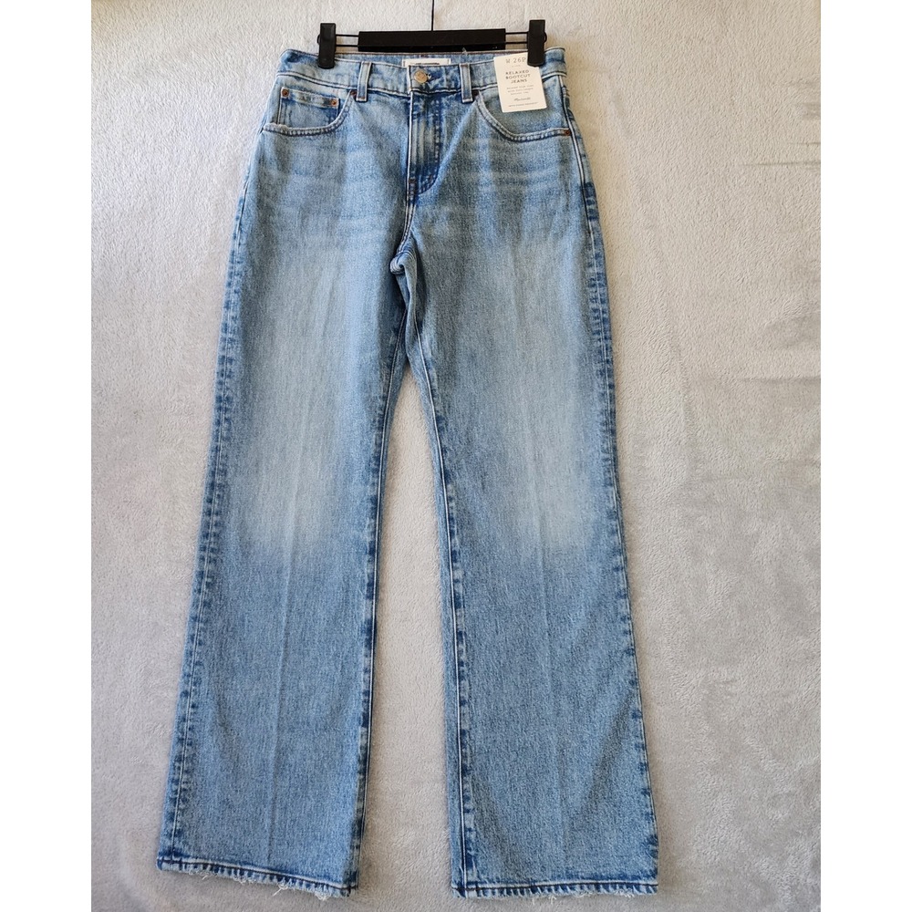 Madewell Relaxed Bootcut Jeans Womens Size 26 Petite Magic Pockets Raebrook 26P